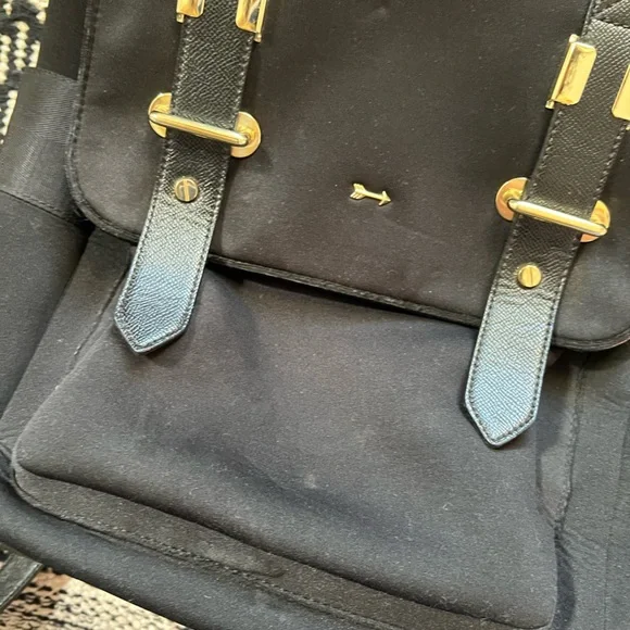 Gianni Bini black neoprene backpack / laptop sleeve - Picture 3 of 4